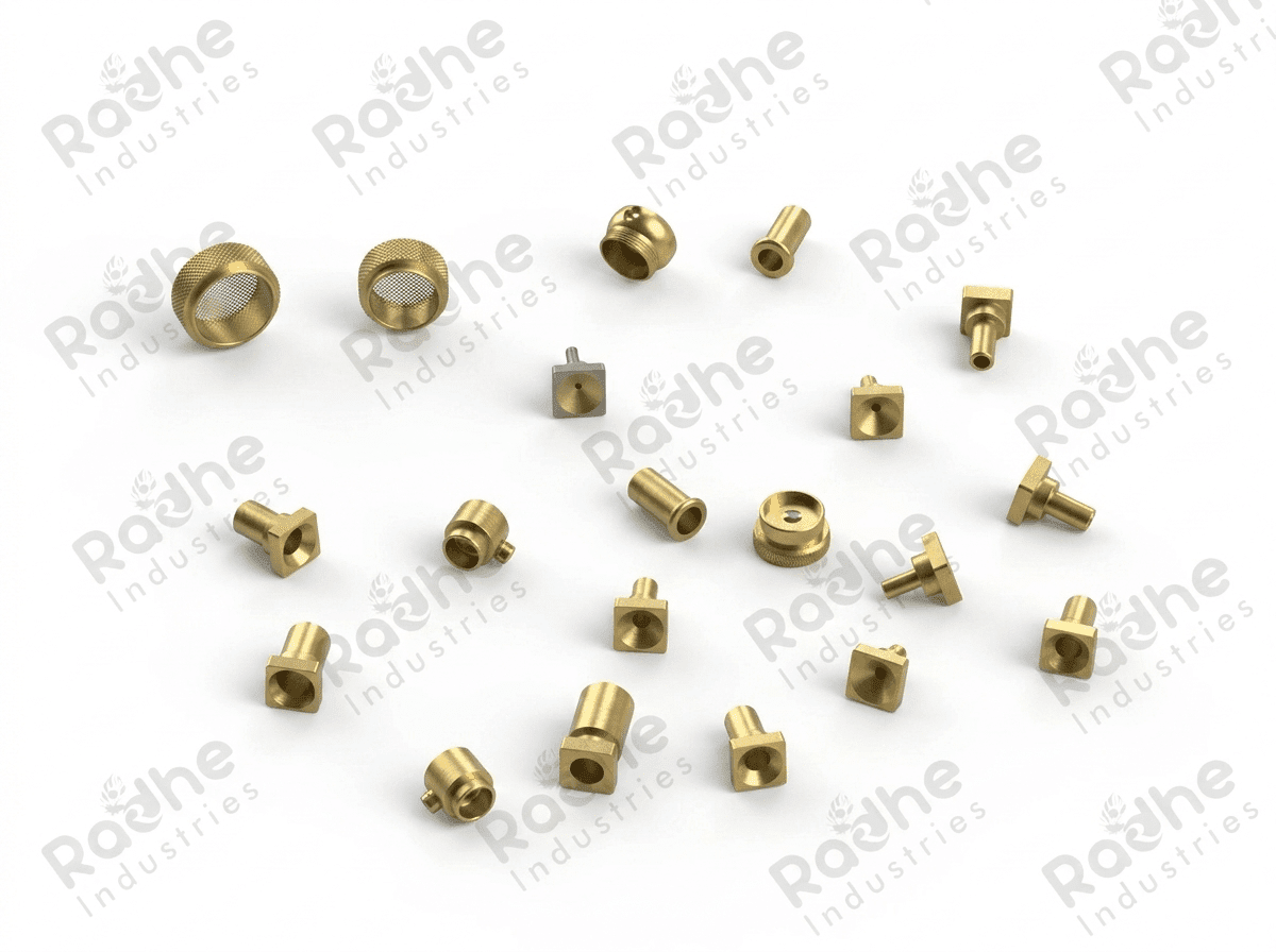 brass riveting parts