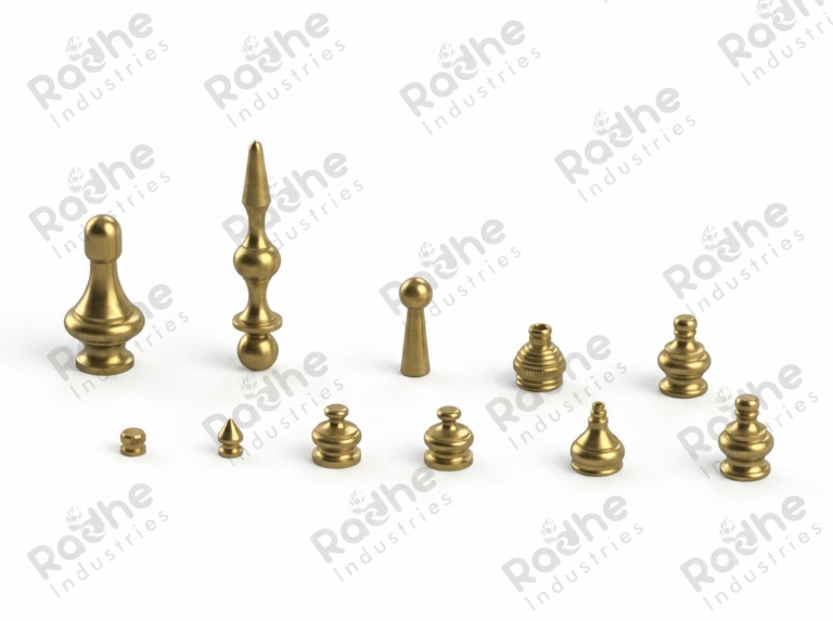 brass finial