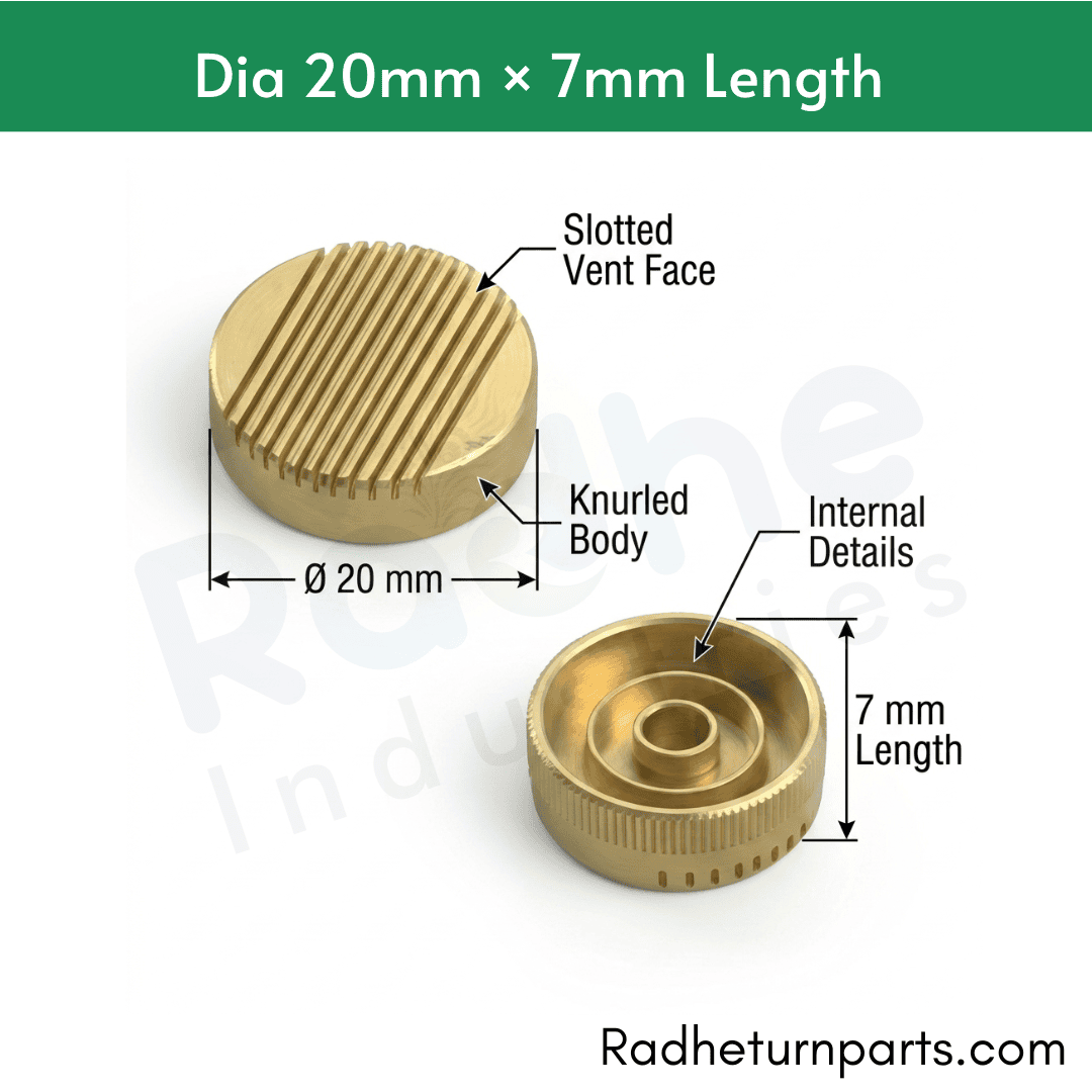 20mm core box air vent